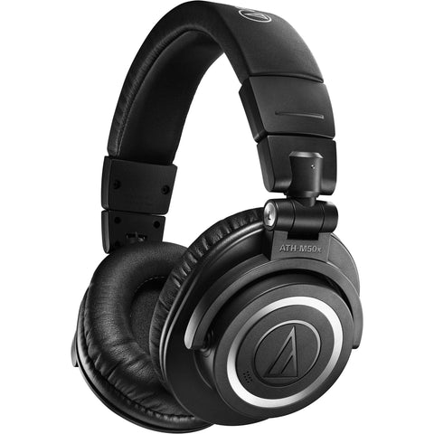 Audio-Technical Wireless Over-Ear Headphones (Black)