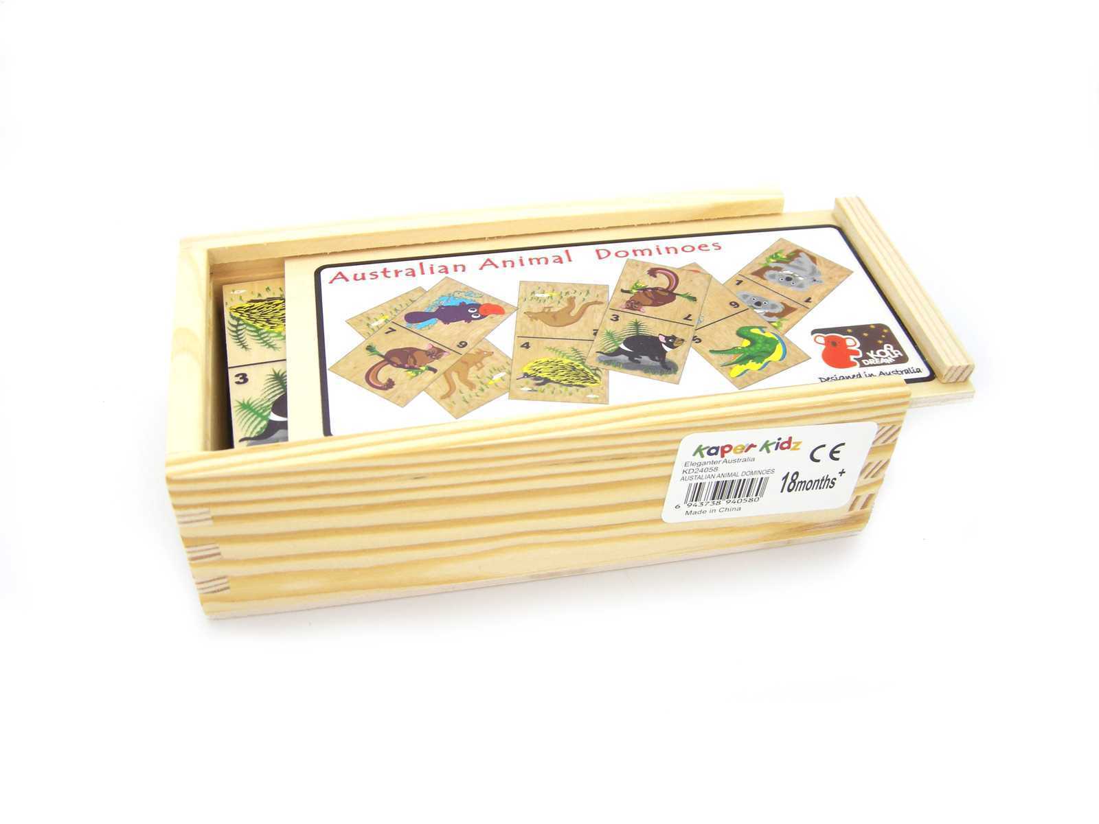 toys for above 3 years above Australian Animal Dominoes