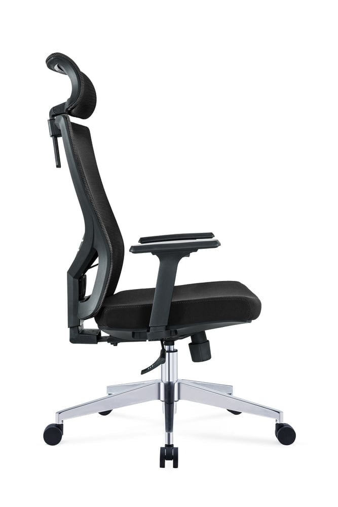 Ava - Office Chair (Black) EK-OC-101-SQ