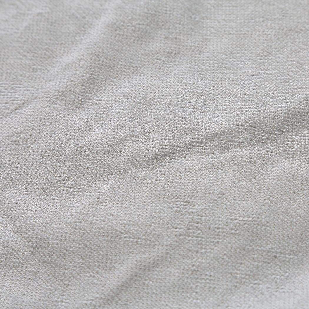bedding Baby Cot 69x130x18cm 100% Cotton Stripe Waterproof Mattress Protector