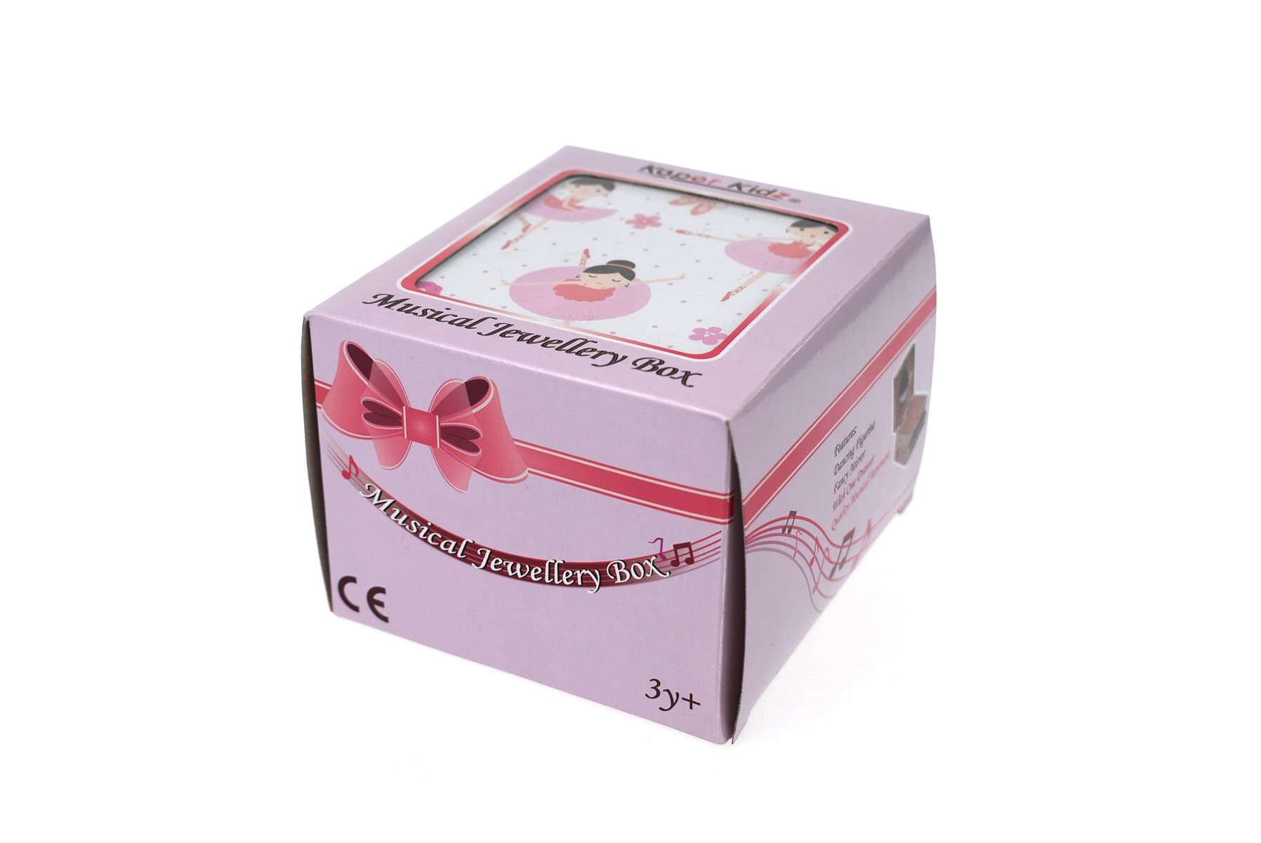 toys for infant Ballerina Square Music Box