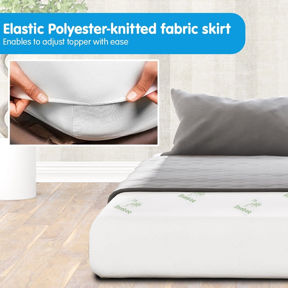 Bamboo Mattress Protector- King Single