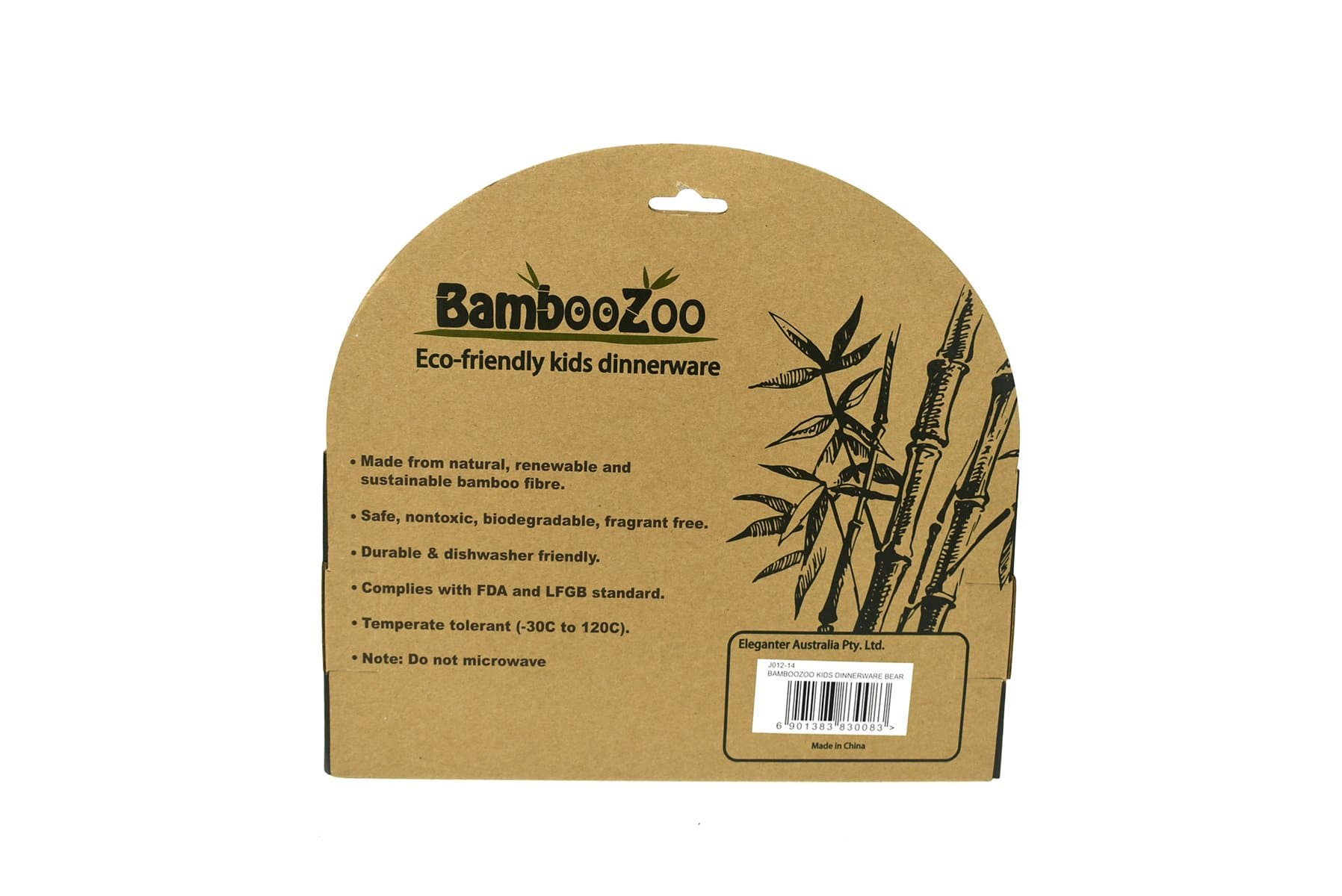 toys for infant Bamboozoo Dinnerware Bear 5Pcs