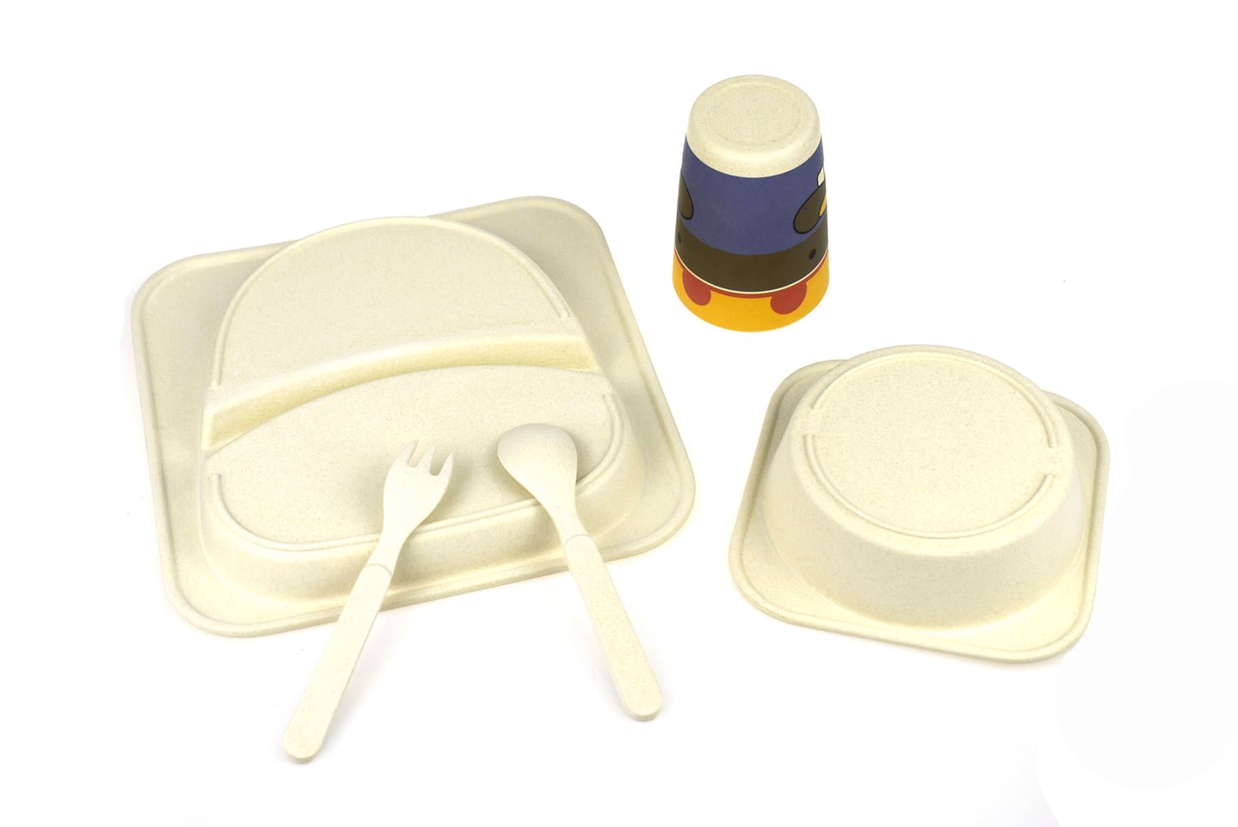 toys for infant Bamboozoo Dinnerware Beaver