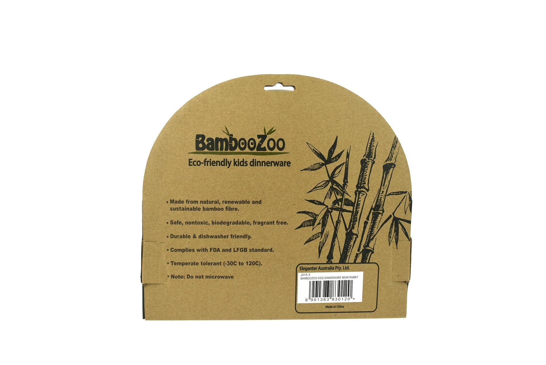 toys for infant Bamboozoo Dinnerwarebearrabbit