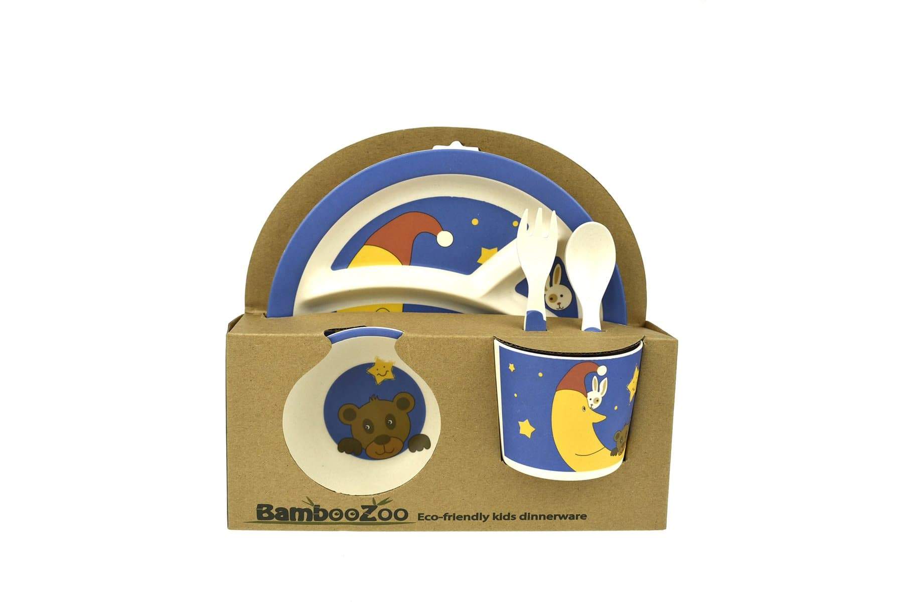 toys for infant Bamboozoo Dinnerwarebearrabbit