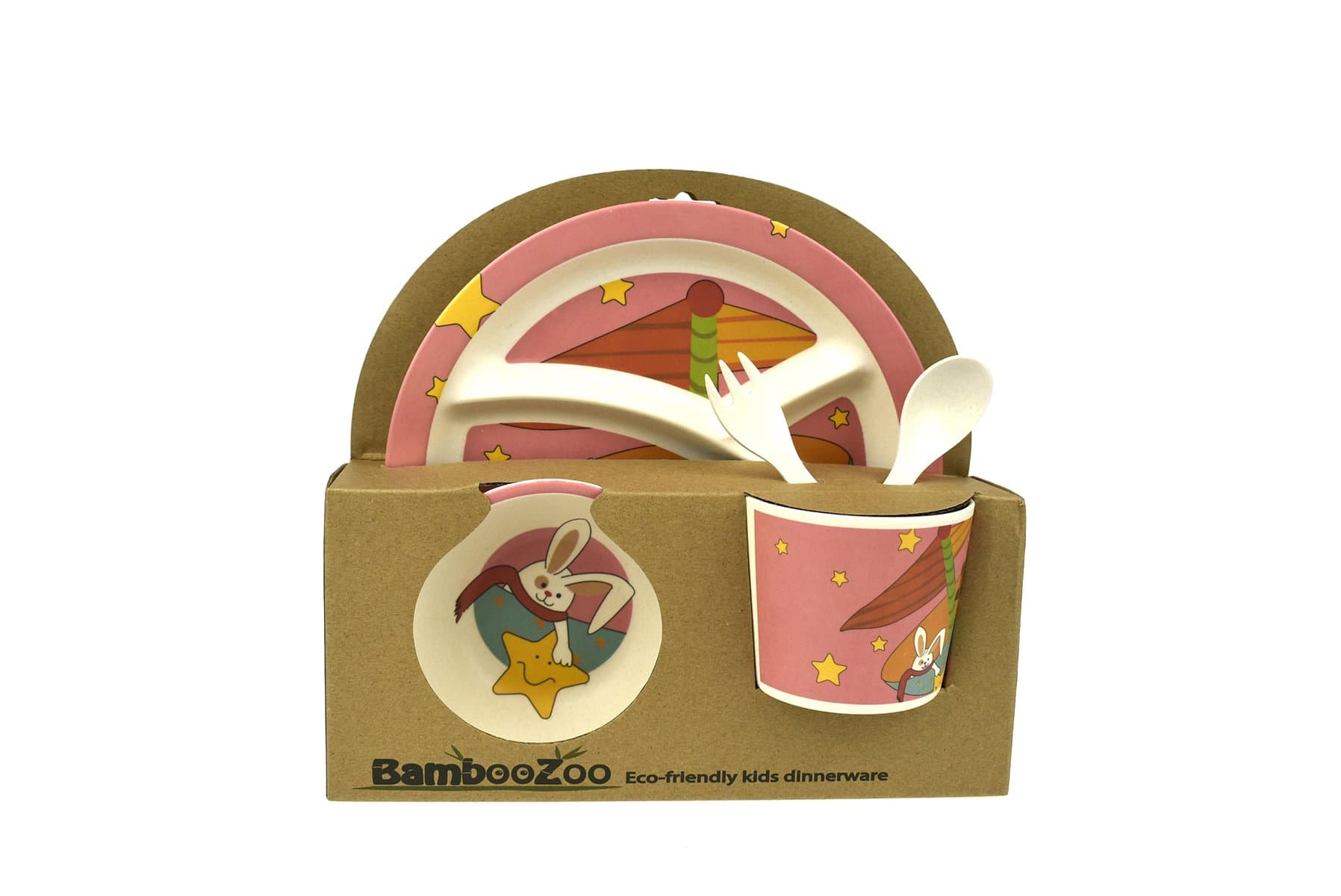 toys for infant Bamboozoo Dinnerwarestarrabbit