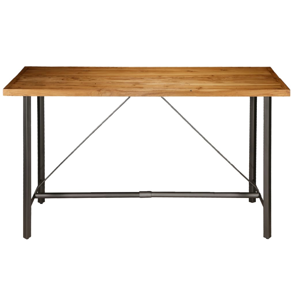 Bar Table Solid Reclaimed Teak 180x70x107 cm