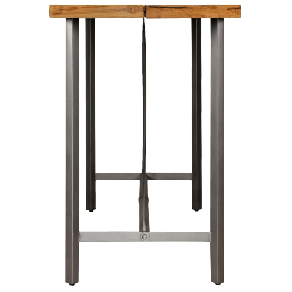 Bar Table Solid Reclaimed Teak 180x70x107 cm