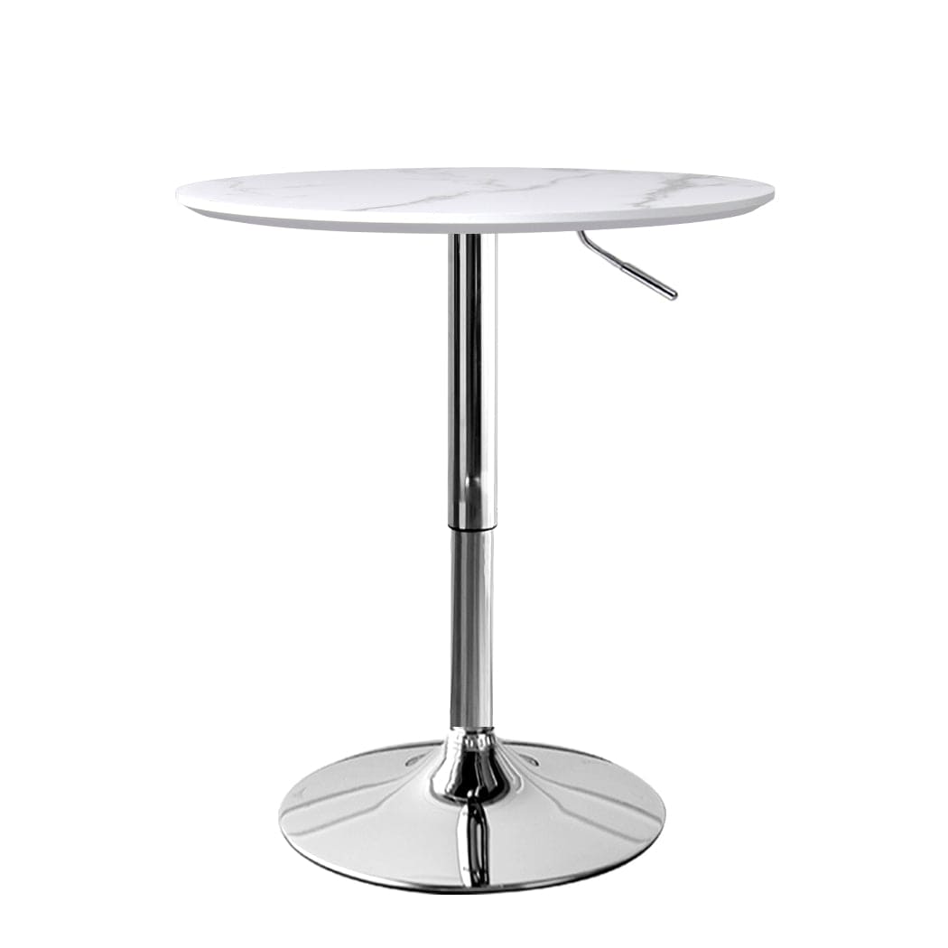 Bar Table Swivel Counter Dining Table Furniture Cafe Outdoor Round Edge