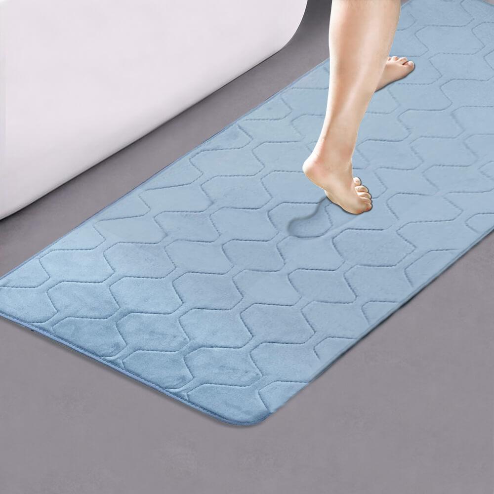 Bathroom Bathroom Memory Foam Mat Rug Non-slip Carpet