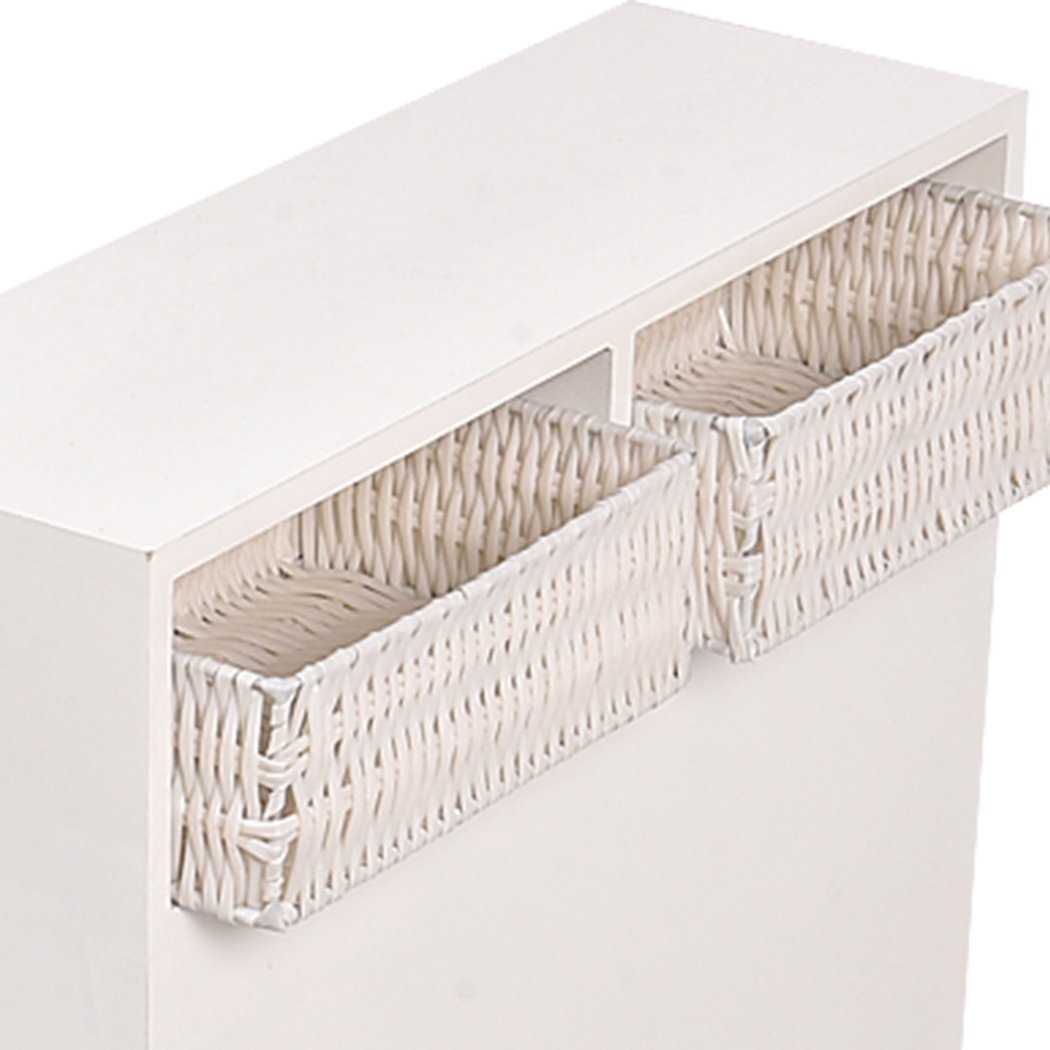 bathroom Bathroom Storage Cabinet Tissue Box Holder Basket