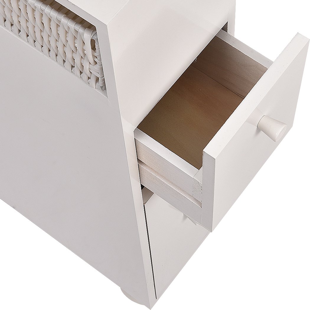 bathroom Bathroom Storage Cabinet Tissue Box Holder Basket