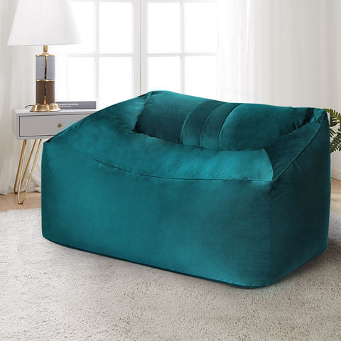 Bean Bag Chair Cover Soft Velevt Lazy Sofa Cover