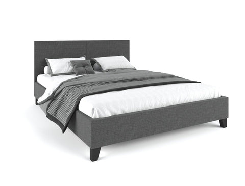 Bed Frame Bed frame charcoal double