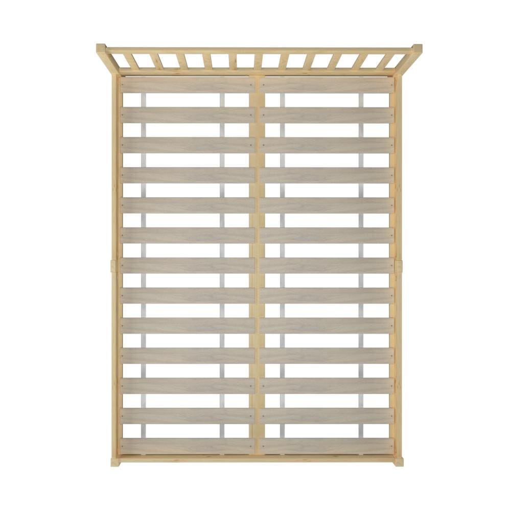 Bed Frame Double Size Wood Mattress Base Wooden Timber Platform Bedroom
