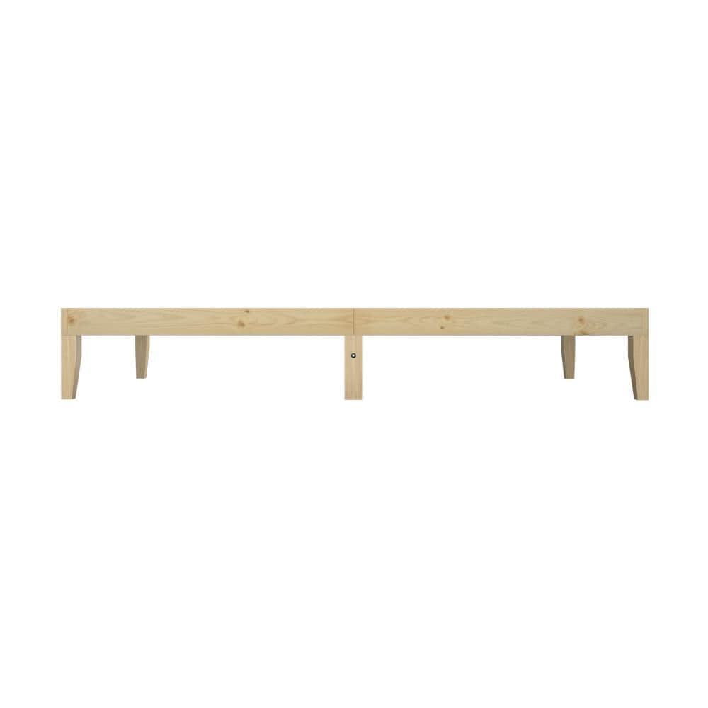 Bed Frame King Single Wooden Timber Mattress Base Bed Base Platform