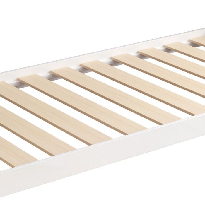 Bed Frame Wooden Single Timber House Mattress Base Storage Drawers