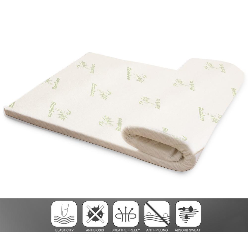 bedding Bed Mattress Topper Bamboo Cool Gel Cover Double 8Cm