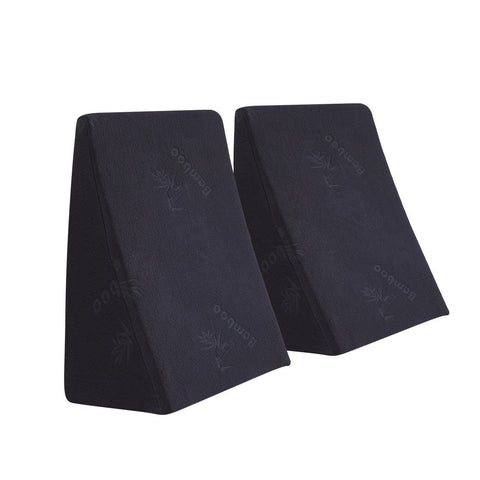 Bedding Bed Wedge Pillow Cushion Back Support with Cover