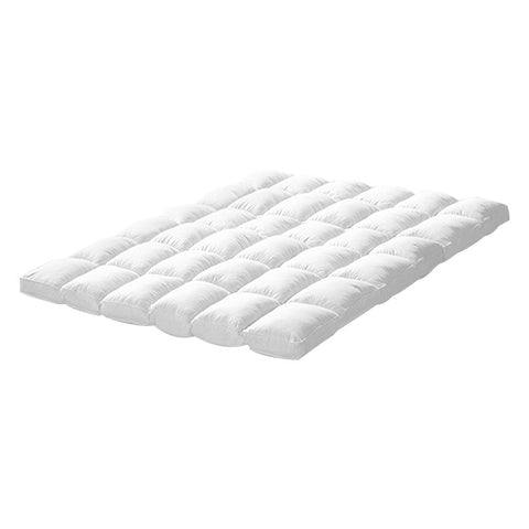 Bedding Luxury Pillowtop Mattress Topper Mat Pad Protector Cover King