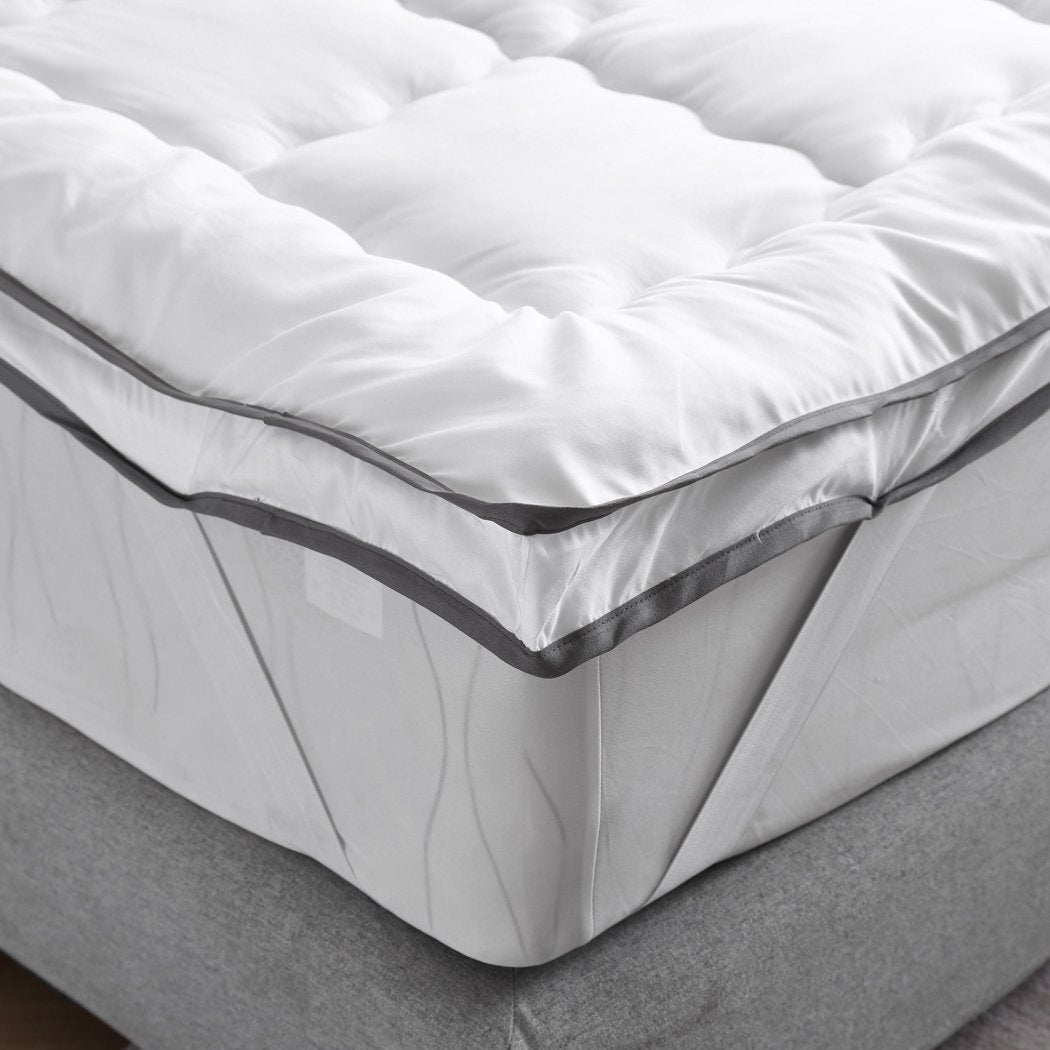 bedding Bedding Luxury Pillowtop Mattress Topper Mat Pad Protector Cover Queen
