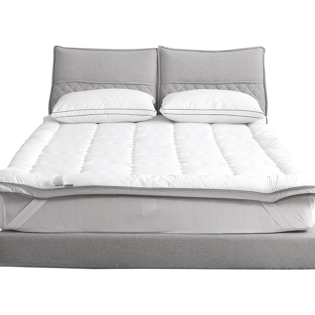 bedding Bedding Luxury Pillowtop Mattress Topper Mat Pad Protector Cover Queen