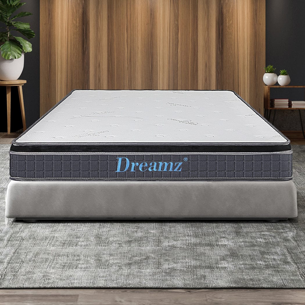 Bedding Mattress Spring Double Size Premium Bed Top Foam Medium Firm 18CM