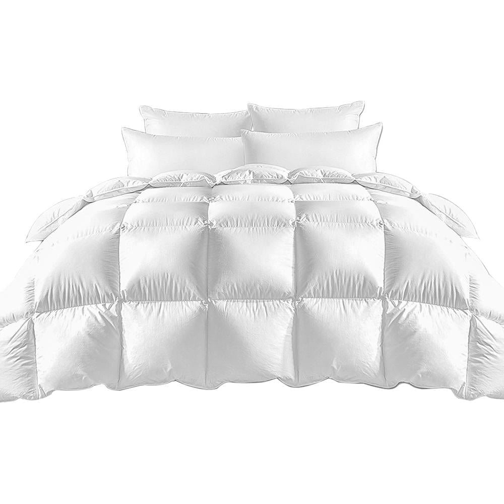 Bedra Goose Down Feather Quilt 500GSM Winter Duvet Doona All Season Super King