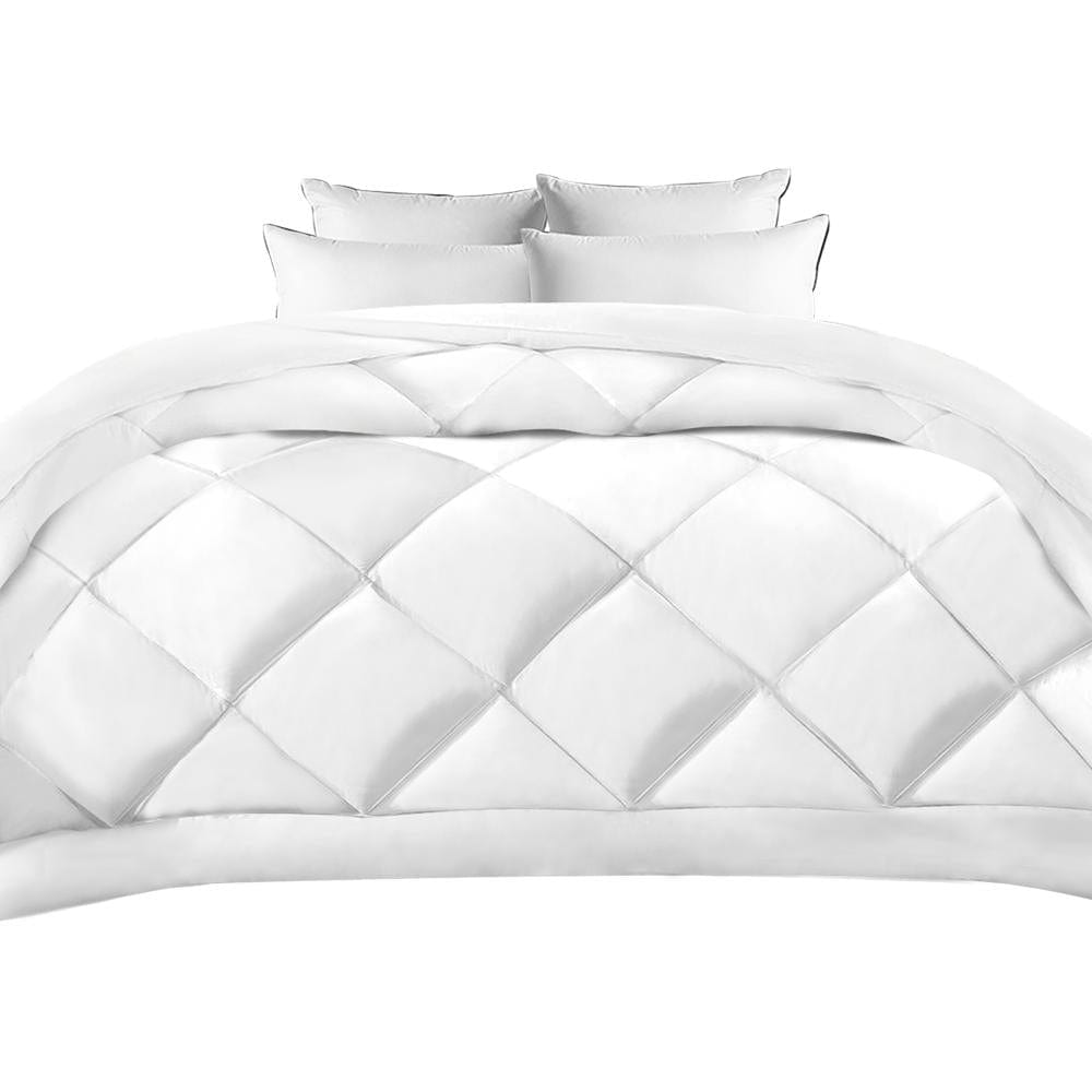 Bedra Microfibre Bamboo Quilt 750GSM Microfiber Duvet Doona Blanket Super King