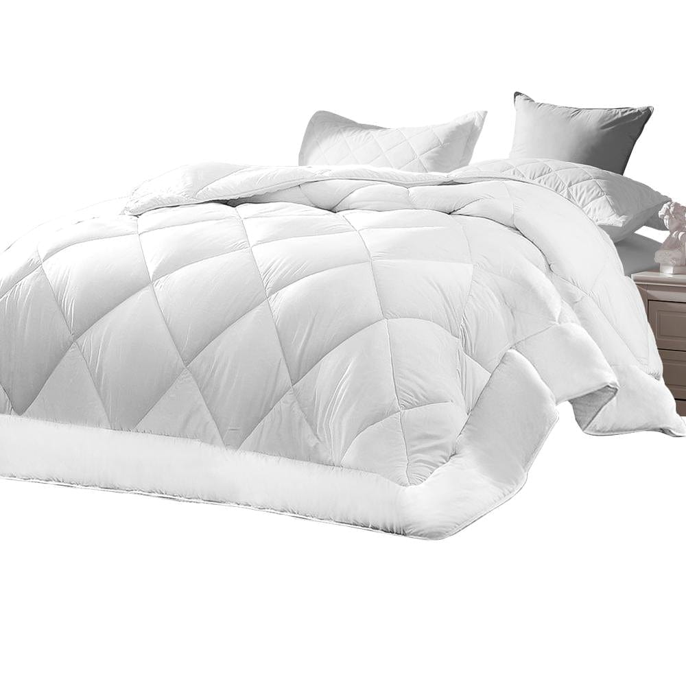 Bedra Microfibre Bamboo Quilt 800GSM Microfiber Duvet Doona Winter Quilts King