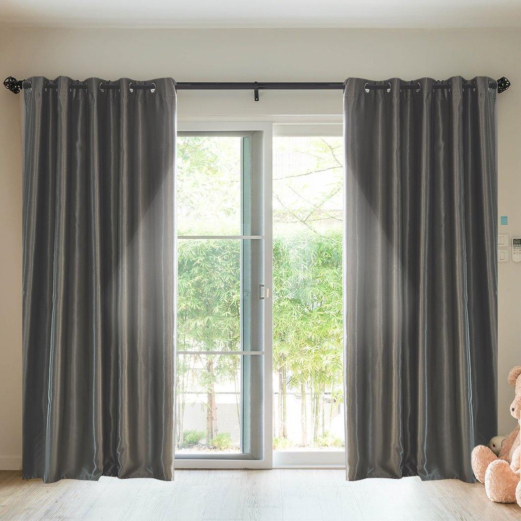 living room Bedroom Blockout Curtains Grey 180CM x 213CM