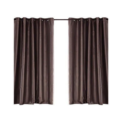 living room Bedroom Blockout Curtains Taupe 180CM x 213CM