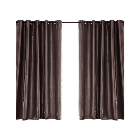 living room Bedroom Blockout Curtains Taupe 180CM x 213CM