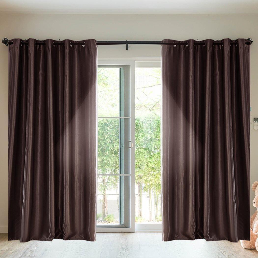 living room Bedroom Blockout Curtains Taupe 180CM x 213CM