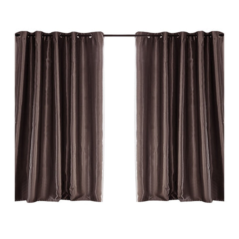 living room Bedroom Blockout Curtains Taupe 300CM x 230CM