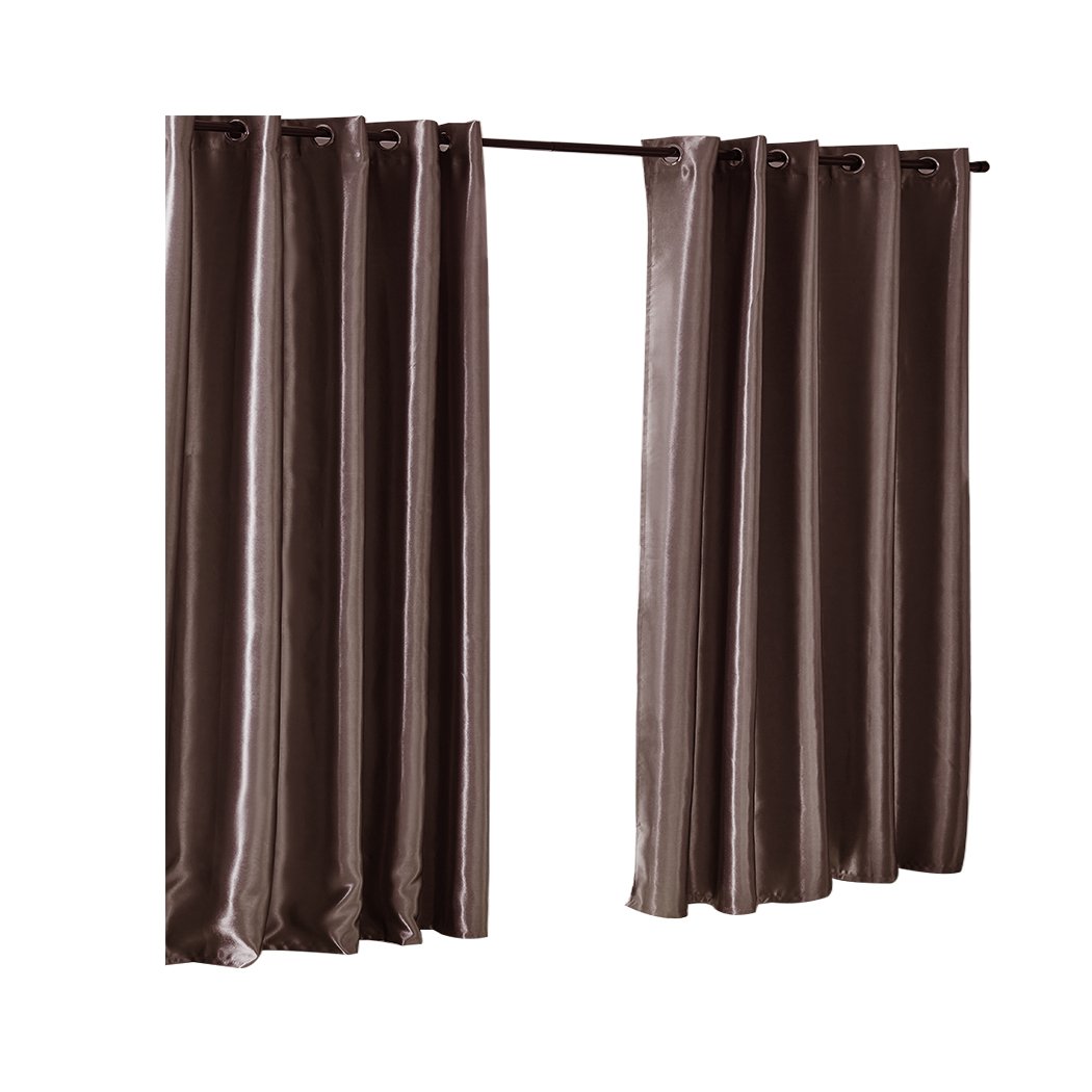 living room Bedroom Blockout Curtains Taupe 300CM x 230CM