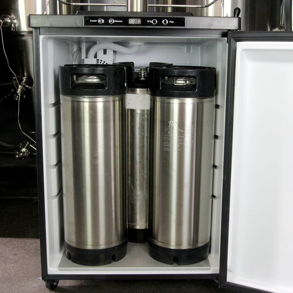 Beer Keg Fridge FasTap Edition KegMaster Series 4 Kegerator With Two Taps