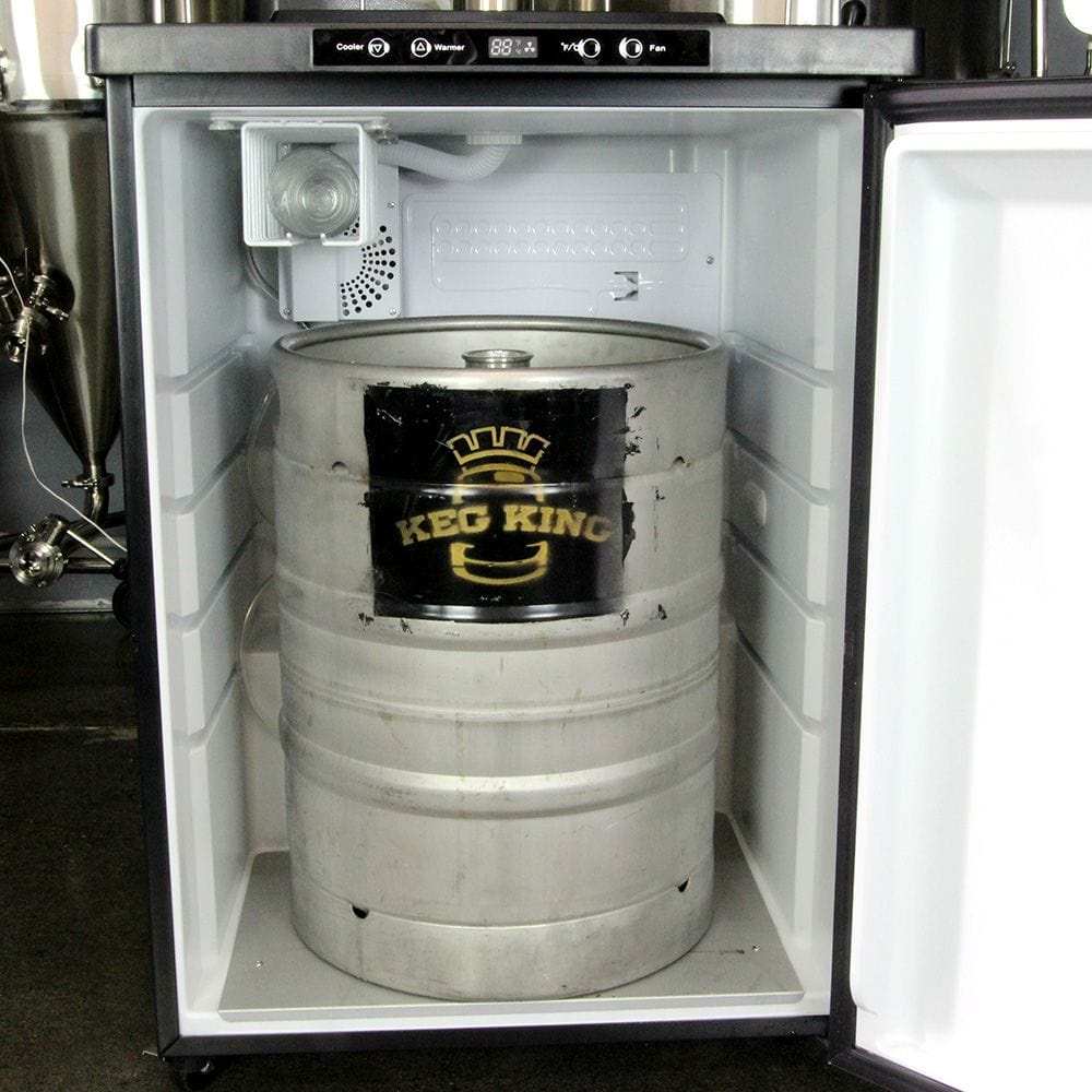 Beer Keg Fridge FasTap Edition KegMaster Series 4 Kegerator With Two Taps