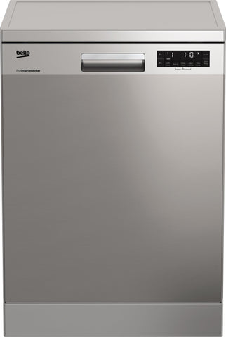 Beko 16 place setting free standing dishwasher (stainless steel)