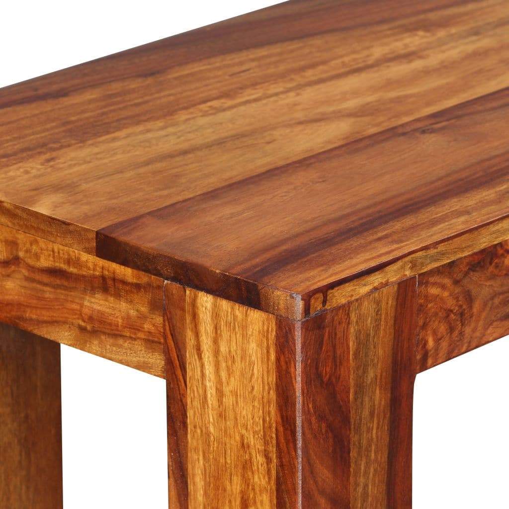 Bench Solid Sheesham Wood 160x35x45 cm