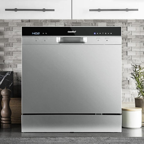 Appliances > Kitchen Appliances Benchtop Dishwasher 8 Place Setting Countertop Dishwasher Freestanding