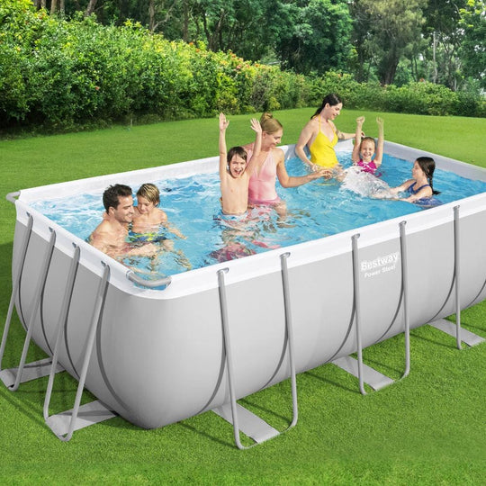 Bestway Swimming Pool Rectangular Above Ground Pools Filter