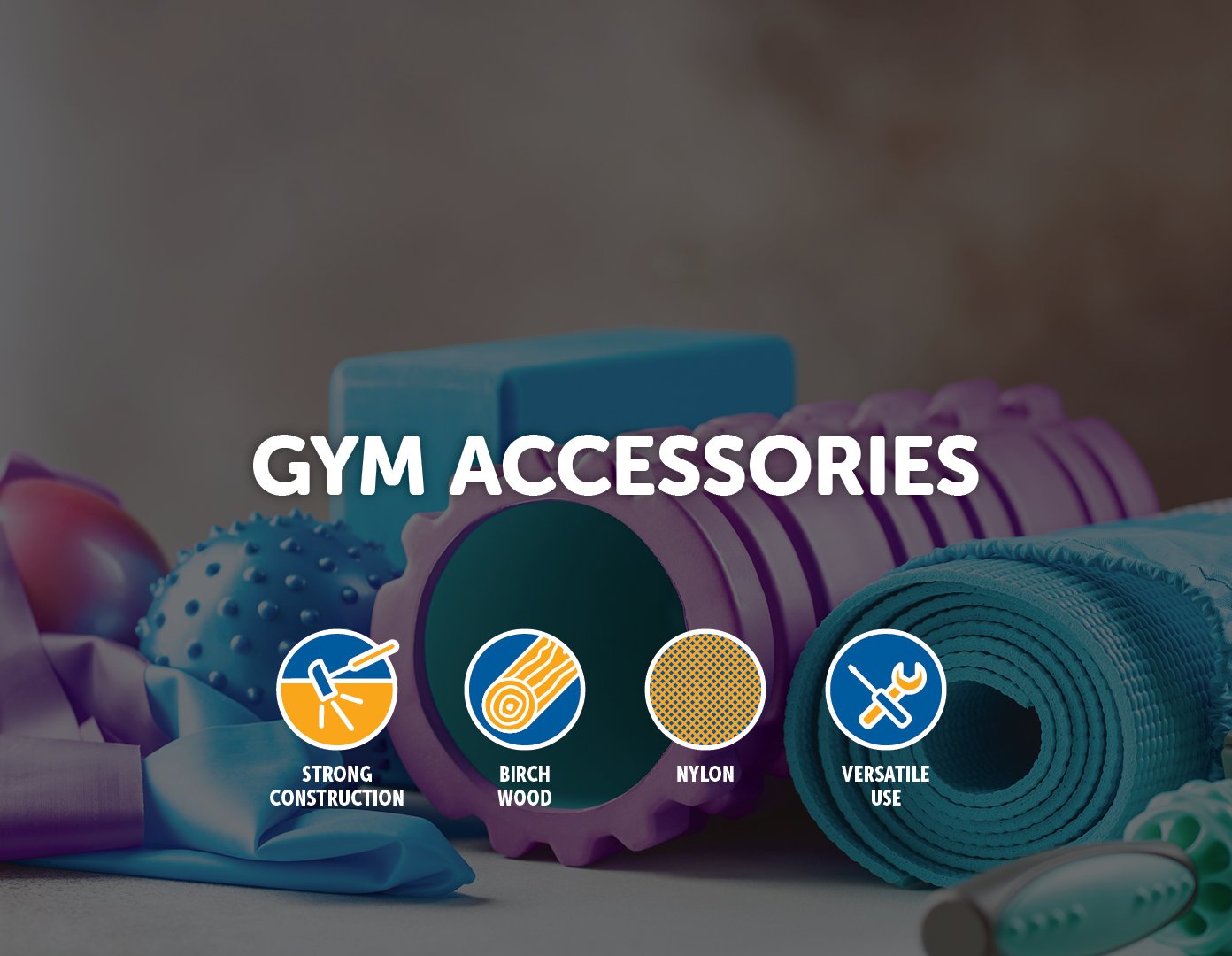Fitness Accessories Birch Wood Gymnastic Rings