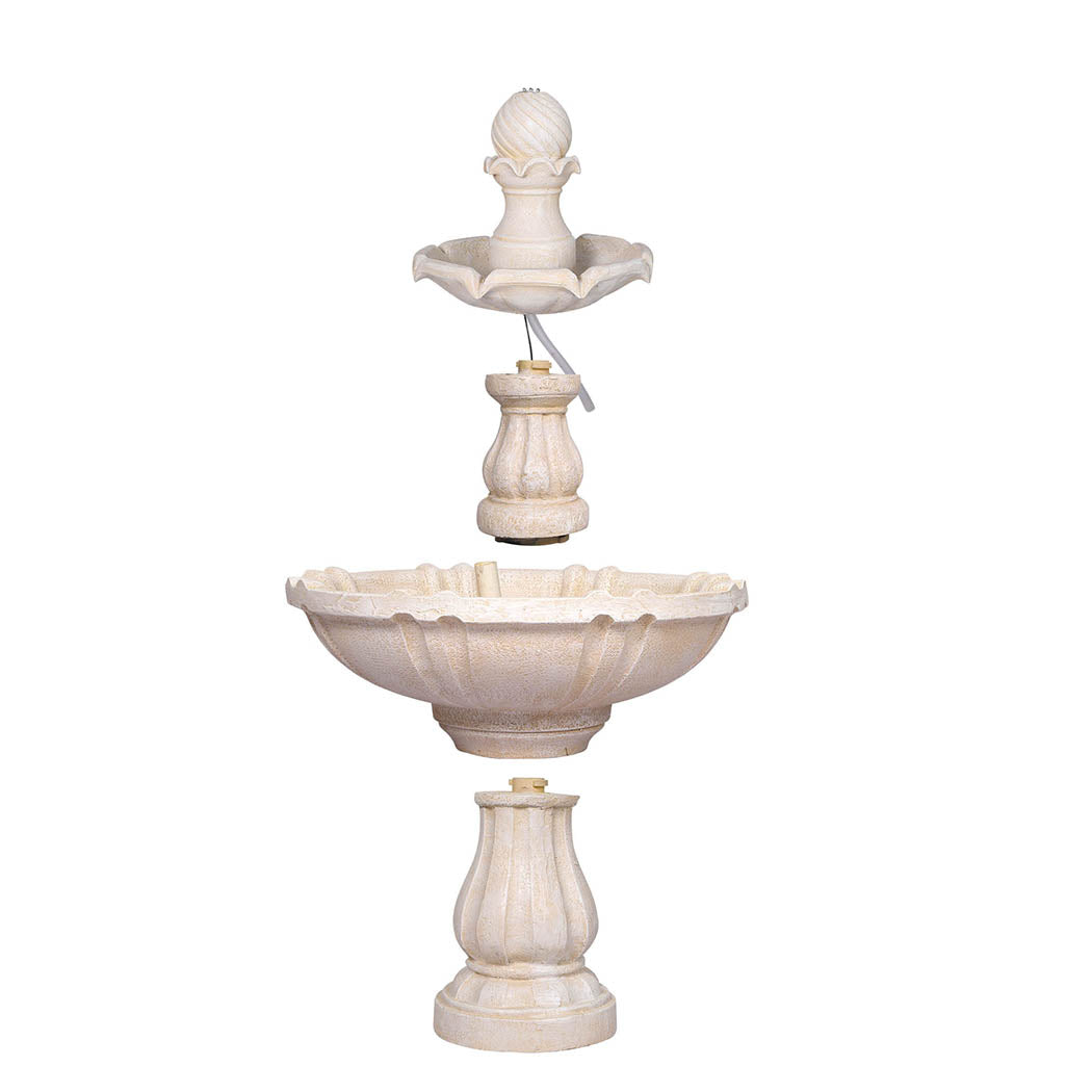Bird Bath Electric Fountain Water Power Pump Kit Indoor Garden Outdoor