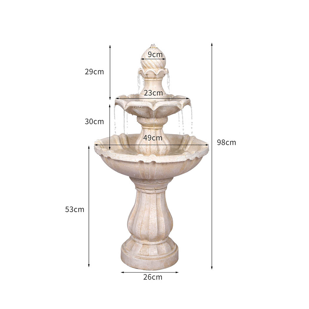 Bird Bath Solar Fountain Water Power Pump Kit Indoor Garden Outdoor