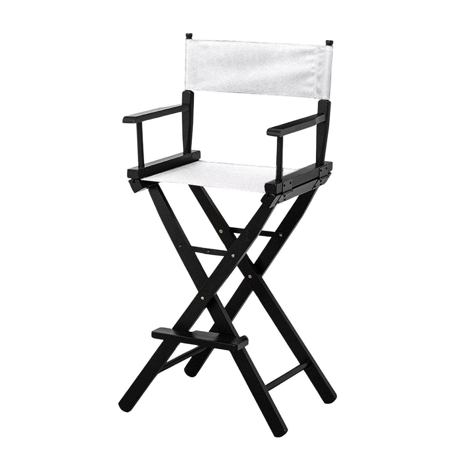 Black Director's Seat Tall Chair with Chair