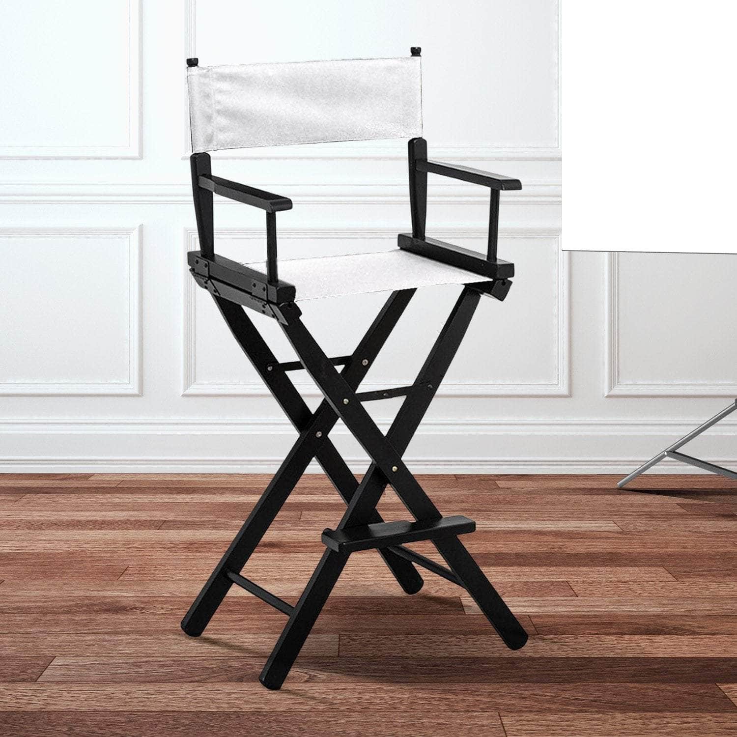 Black Director's Seat Tall Chair