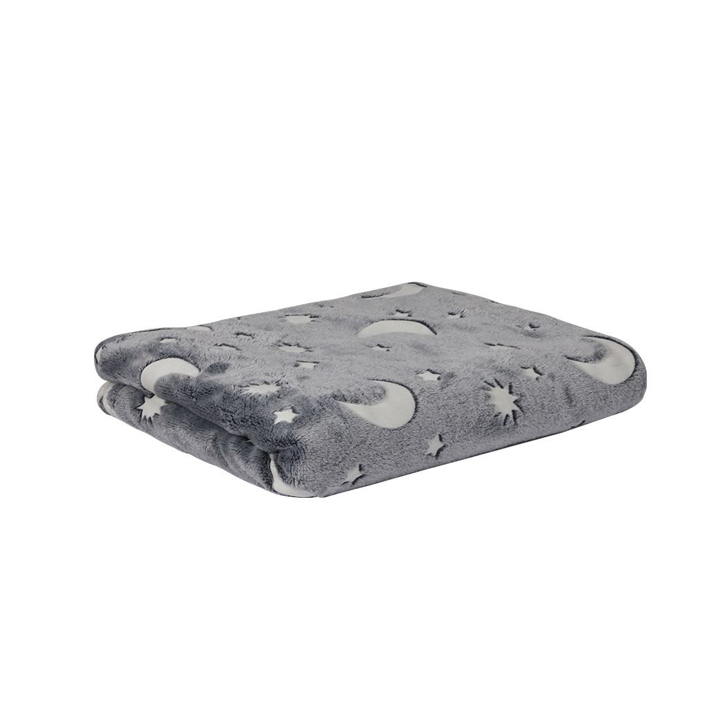 Blanket Soft Warm Large Sofa Flannel Glow in the Dark L/M