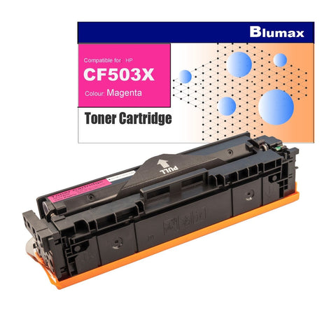 Blumax Alternative for HP CF503X (202X) Magenta Toner Cartridges